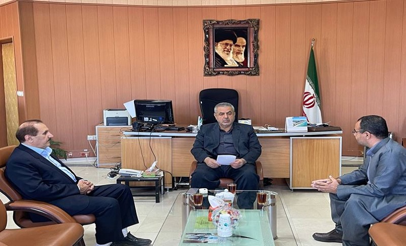 دیدار مدیرکل هواشناسی کردستان با فرماندارشهرستان بانه